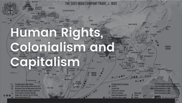 Lecture: Colonialism, Capitalism and Human Rights